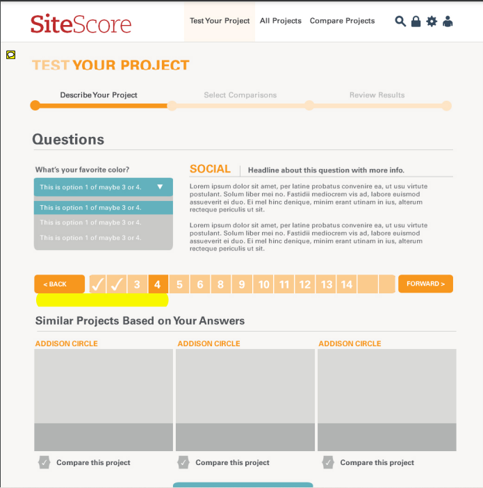 sitescore testyourproject