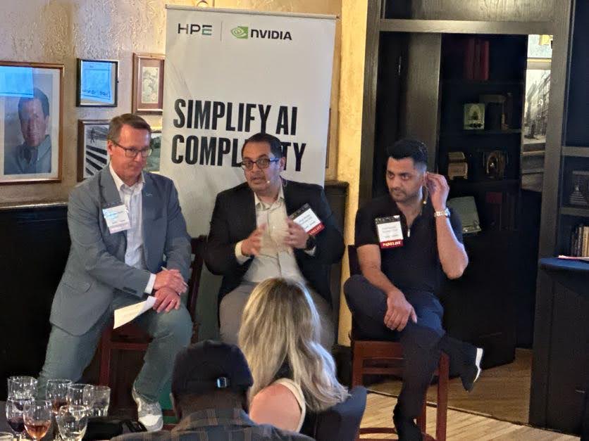 Operationalizing AI at scale - thoughts and ideas from HPE | NVIDIA event Panelist at event