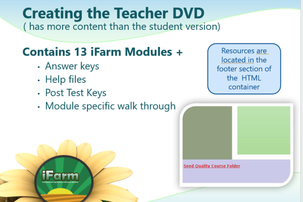 instructional design ifarm